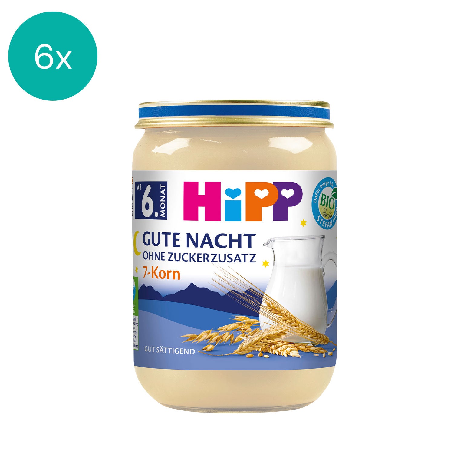 6x HiPP 7-Grain Porridge