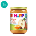 6x HIPP Apricot in Apple