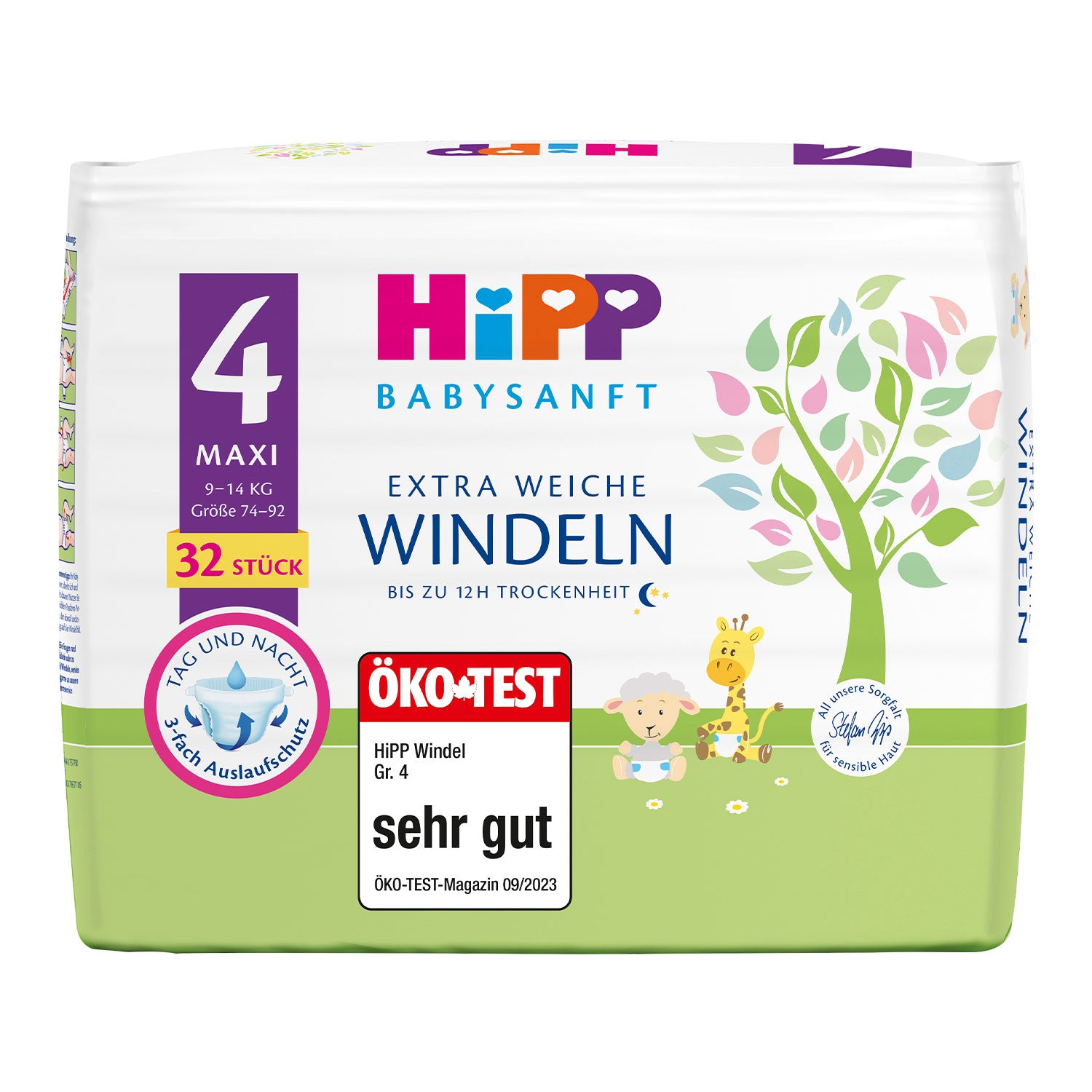 HiPP Extra Soft Diapers Size 4 Maxi (9-14 kg)