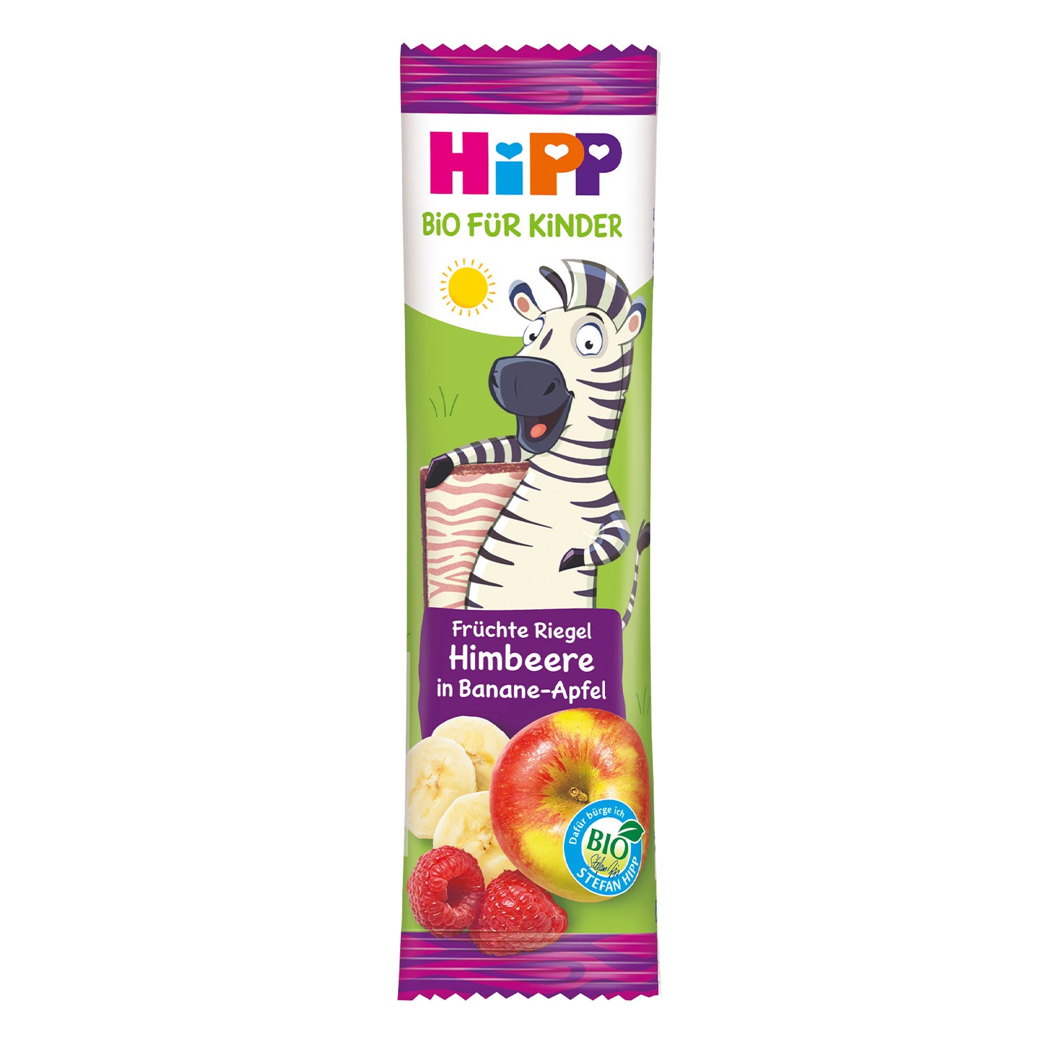 HiPP Organic Fruit Bar Raspberry in Banana-Apple