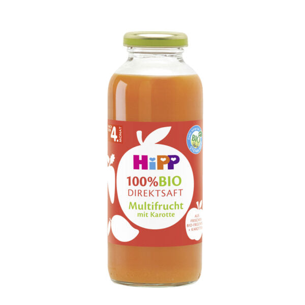 HiPP 100% Organic Direct Juice Multifruit with Carrot