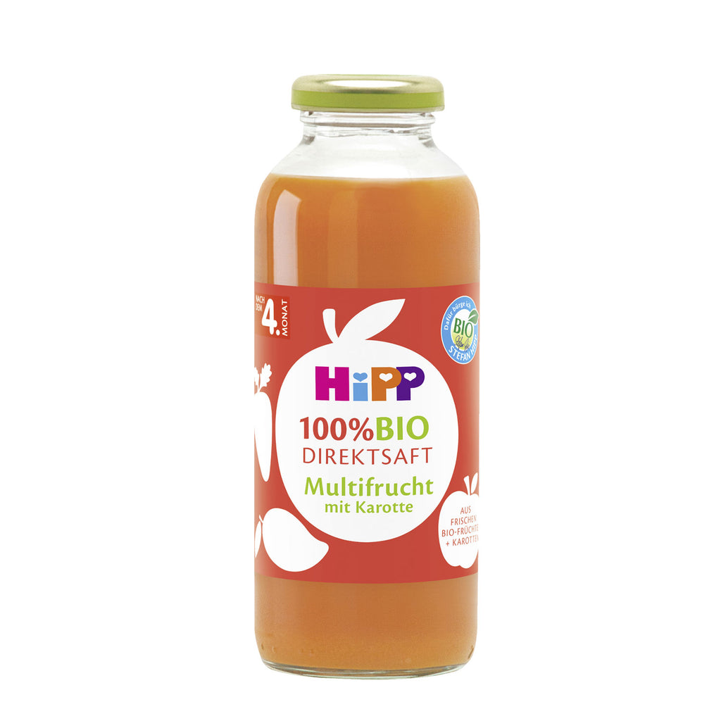 HiPP 100% Organic Direct Juice Multifruit with Carrot