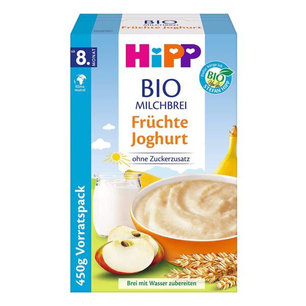 HiPP organic milk porridge – Fruit yogurt
