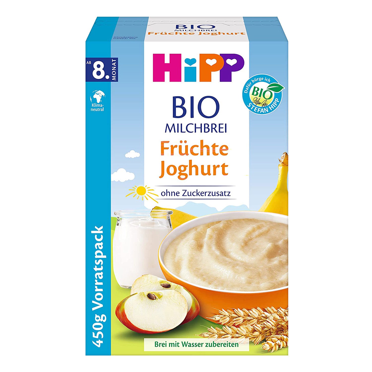 HiPP organic milk porridge – Fruit yogurt
