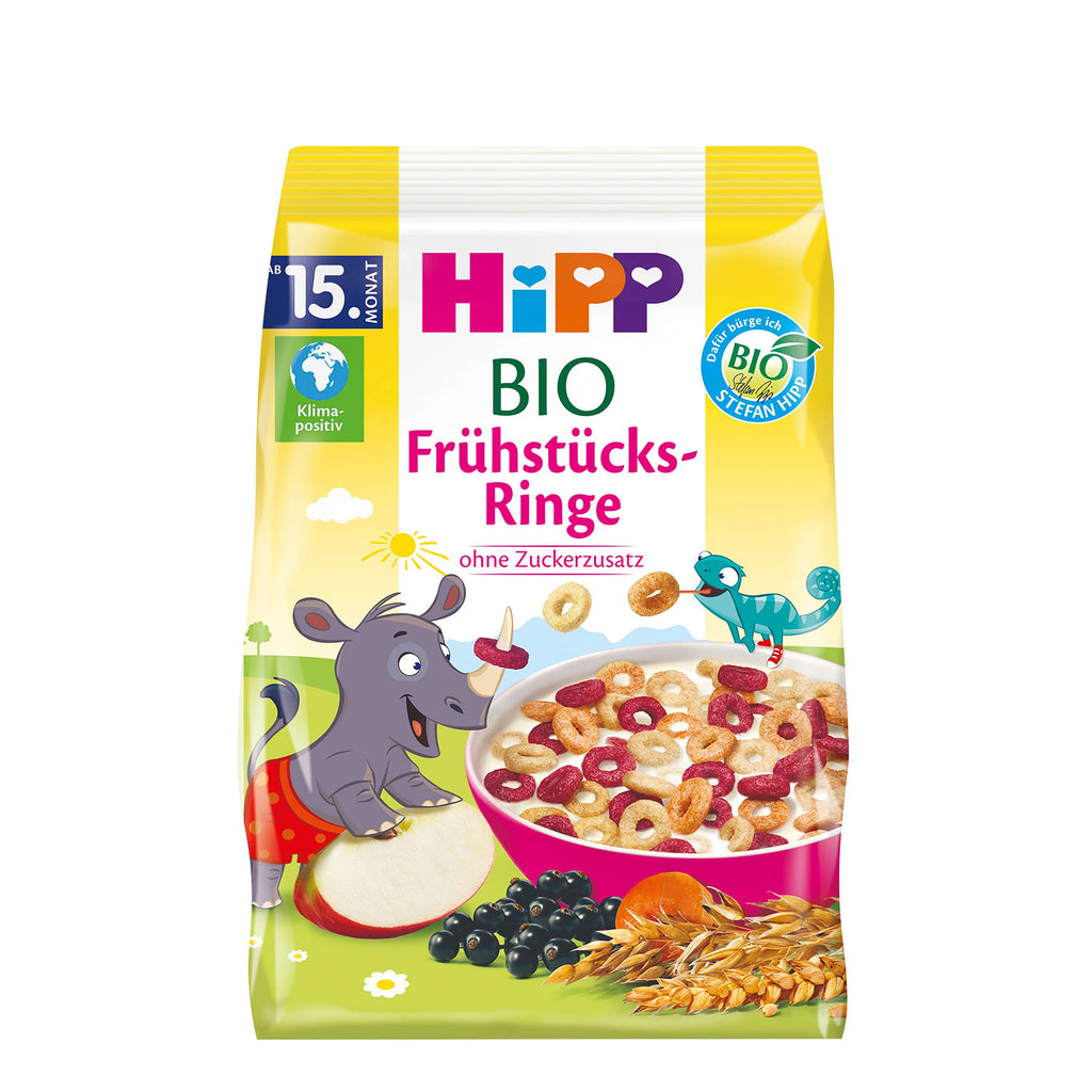 HiPP Organic Muesli – Breakfast rings