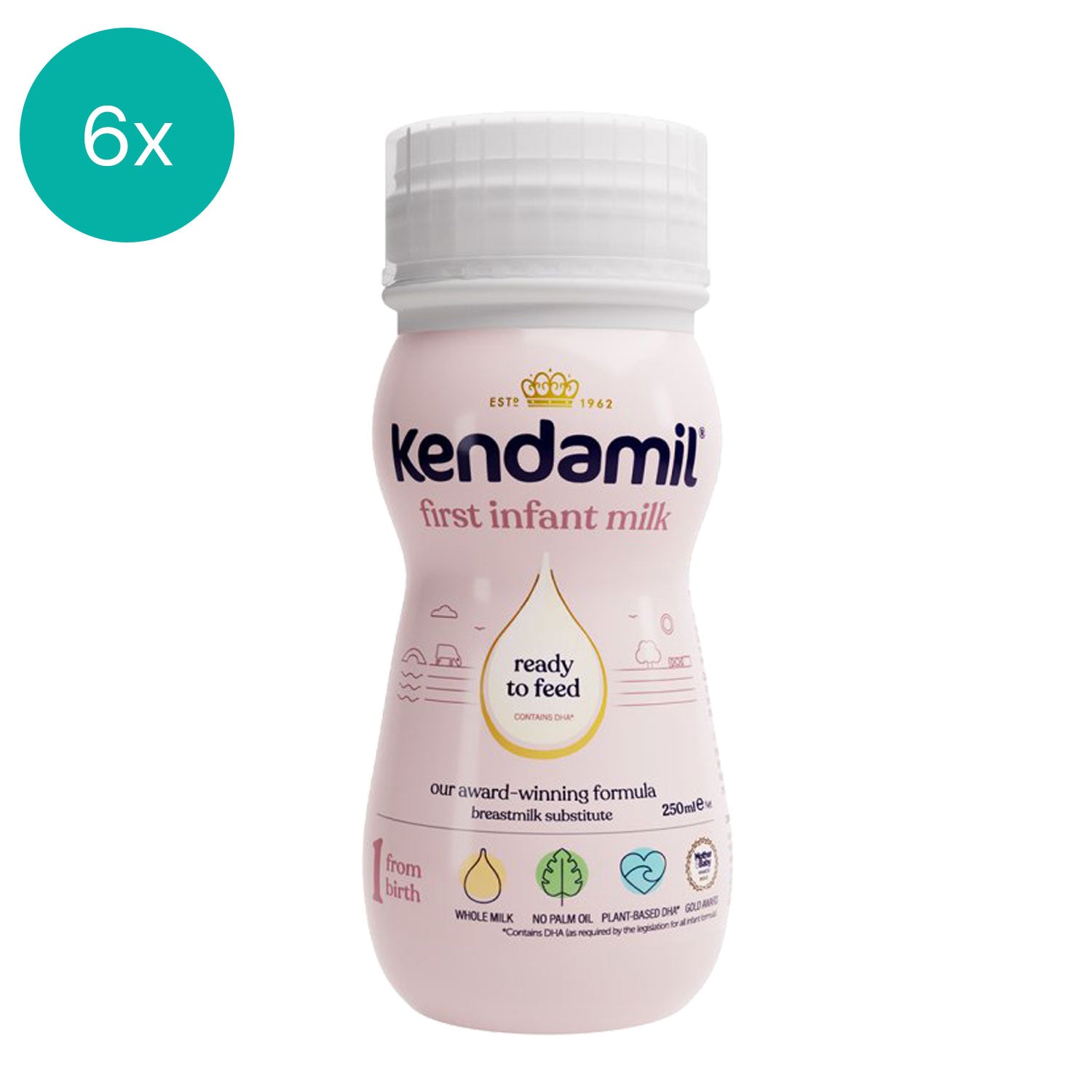 250 ml Kendamil Classic Stage 1 – Ready to Feed