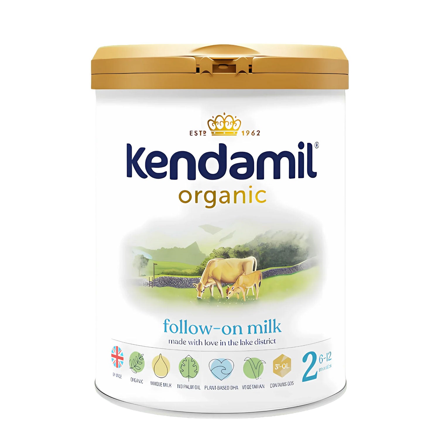 Kendamil Organic Stage 2 – UK Version – Follow on Milk Formula